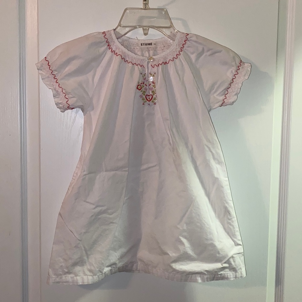 Etienne girls embroidered dress